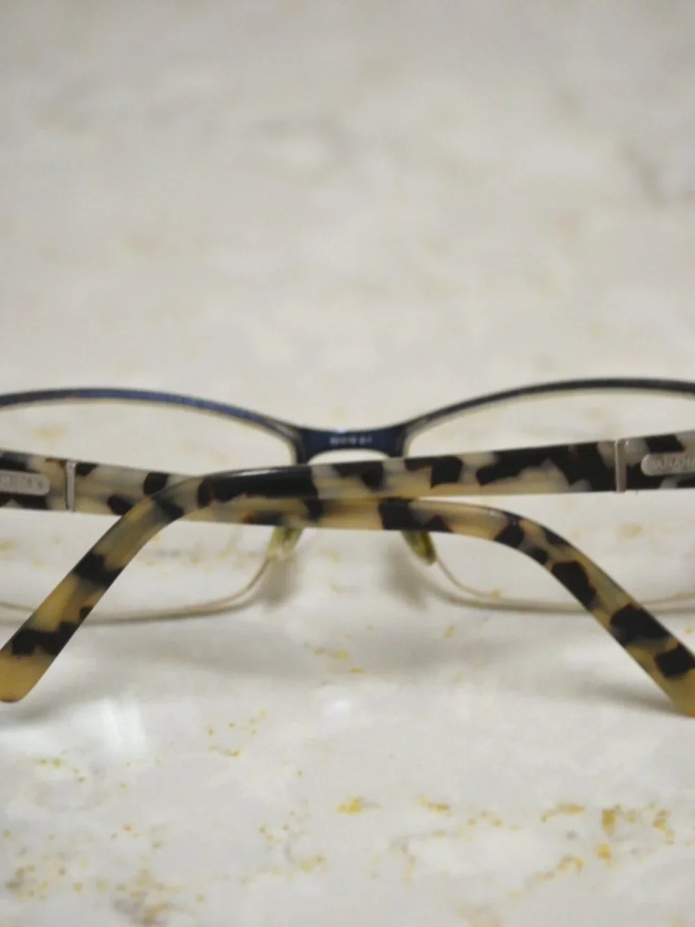 Banana Republic Womens Eye Glass Frames Jordyn Midnight Tortoise Semi Rimless